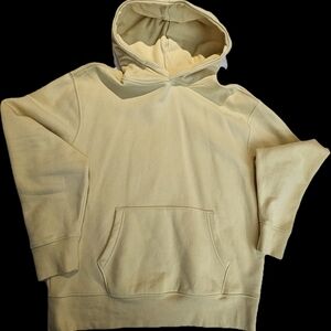 Old Navy Men's Yellow Hoodie Sweater